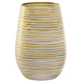 Stölzle Twister joogiklaasid valge/kuldne