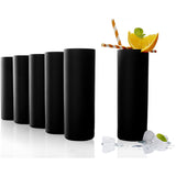 Stölzle kristallklaasist musta värvi joogiklaasid New York Bar Campari