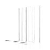 Stölzle kristallklaasist värvusetud klaaskõrred 6tk+hari