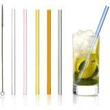 Stölzle kristallklaasist värvilised klaaskõrred 6tk+hari