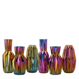 Pols Potten kivikeraamikast värvilised vaasid Oily Folds