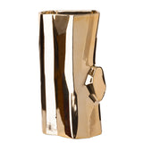 Pols Potten kuldne läikiv vaas "Puuhalg"