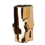 Pols Potten kuldne läikiv vaas "Puuhalg"